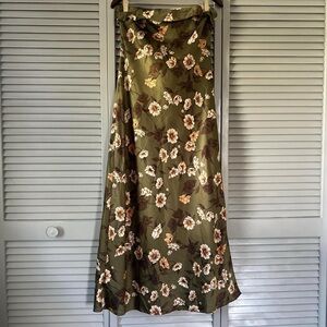 Sincerely Jules Strapless Floral Dress